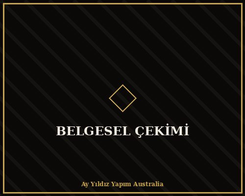 Belgesel çekimi yapan bir yapım ekibi
